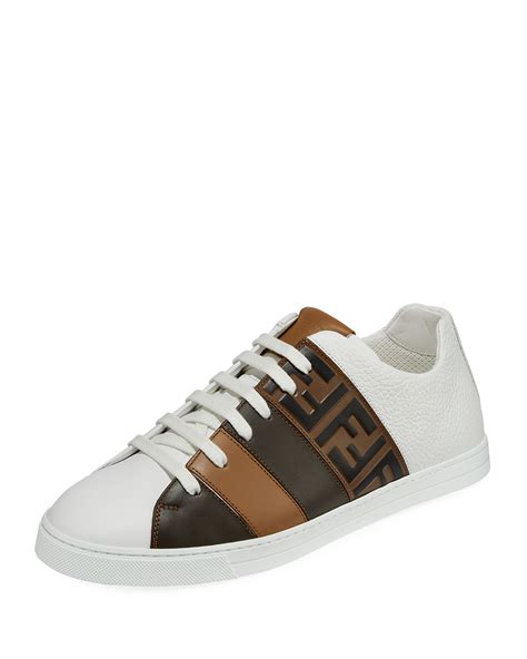 fendi men's low top sneakers.